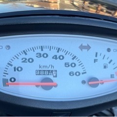 705. 動画あり　ライブディオZX仕様　2スト　原付　バイク　50cc   埼玉　車体の画像
