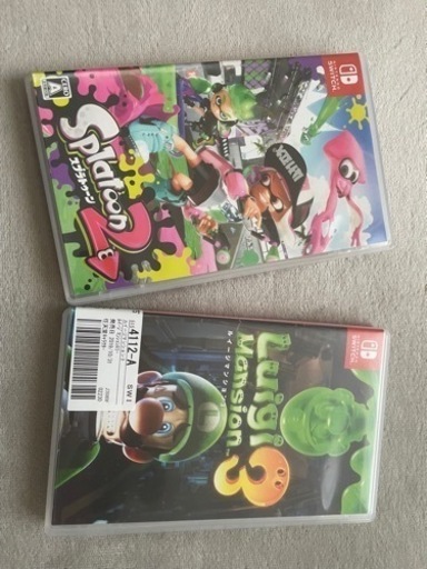 Nintendo Switchゲームソフト　ルイージとスプラトゥーン
