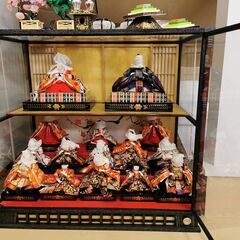 コンパクトで本格的な雛人形セット