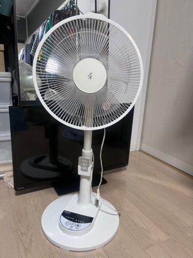 扇風機　リモコン付き