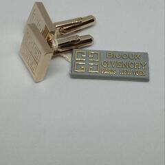 GIVENCHY ジヴァンシィ カフスボタン カフリンクス ゴールドの画像