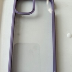 【中古品】iPhone12 miniケース　パープル　美品の画像