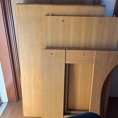 学習机分解した木