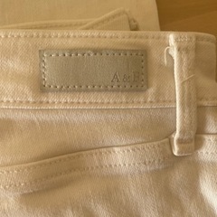 【Abercrombie&Fitch /アバクロ】ジーパン　ホワイト　26インチの画像