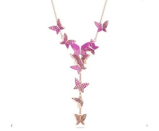 スワロフスキー Lilia Y字型ネックレス