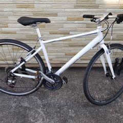 中古自転車 3×8段変速 470ｍｍ クロスバイク 軽整備済み ...