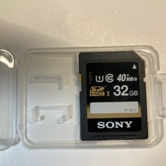 【中古】Sony SDカード32G