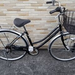 中古自転車 6段変速 27インチ ＬＥＤオートライト 軽整備済み...