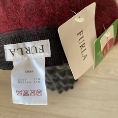 FURLA帽子　未使用の画像