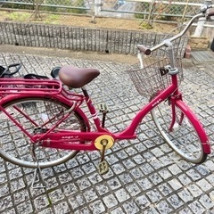 【鍵なし】子供のせ自転車