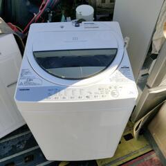 綺麗 東芝/TOSHIBA 全自動洗濯機 AW-6G6（W) 6kg 2018年製
