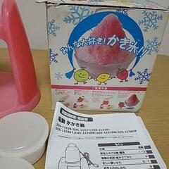 ドウシシャ 電動かき氷器セットの画像