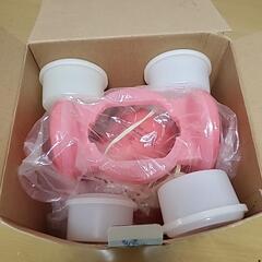 ドウシシャ 電動かき氷器セットの画像