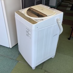 【リサイクルサービス八光】2016年製　東芝 6kg　全自動洗濯機　AW-6G5(W)の画像