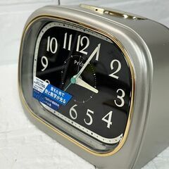 ☆保管未使用品 PYXIS 目覚まし時計 NR412S SEIKO セイコークロック 置時計 ☆ 札幌市白石区 白石店 の画像