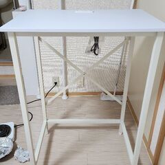 スタンディングデスク コンセント付きの画像