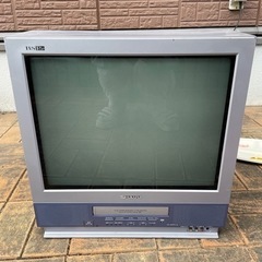 sharp ブラウン缶　テレビ