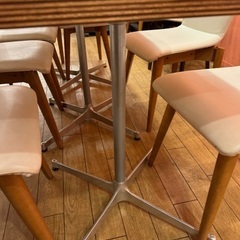 無料！業務用テーブルと椅子の画像