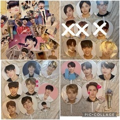 セブチグッズ (カラット棒、うちわ、おまけ) 【SEVENTEEN】