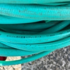 【値下げ】農機具　高圧軽量スプレーホース内径11.5mm の画像