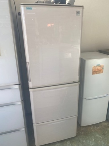 シャープ　両開き　３ドア冷蔵庫　リサイクルショップ宮崎屋住吉店R5.12.25