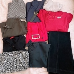服 10着まとめセット スカート ワンピース カーディガン