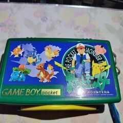 絶版品　ポケットモンスター赤&緑・ゲームボーイぽけっと収納ケースの画像