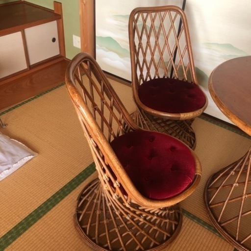 籐家具5点セット