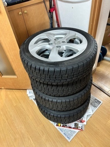 S660 純正ホイール　スタッドレス　４本セット　195/45/15　DUNLOP WINTERMAXX