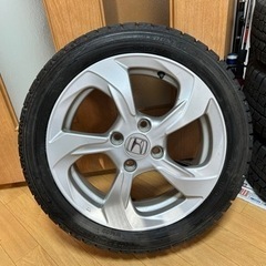 S660 純正ホイール　スタッドレス　４本セット　195/45/15　DUNLOP WINTERMAXX　の画像