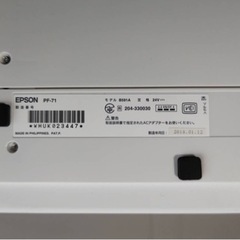 EPSON 小型プリンターPF-71の画像