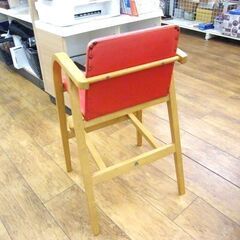 秋田木工 乳幼児用ハイチェア 子供用イス ハイチェア 中古 札幌市 厚別店の画像