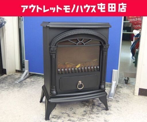 暖炉型ファンヒーター 1000W 2016年製 ニトリ NTL1000K16 電気ファンヒーター 小型 電気ストーブ 暖房☆ 札幌市 北区 屯田