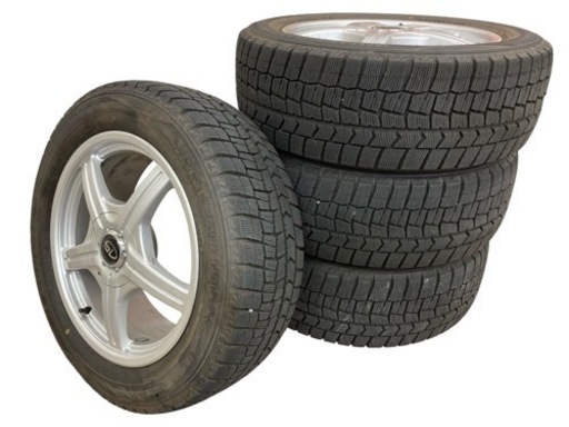ダンロップ　スタッドレス　winter maxx02 215/55R17 2020年48週製　GRAND INFESTホイールセット　
