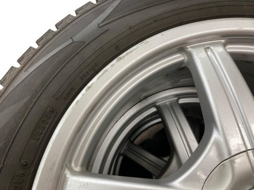ダンロップ　スタッドレス　winter maxx02 215/55R17 2020年48週製　GRAND INFESTホイールセット　