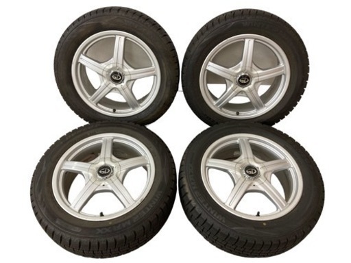 ダンロップ　スタッドレス　winter maxx02 215/55R17 2020年48週製　GRAND INFESTホイールセット　引き取り限定　神奈川県横須賀市