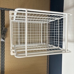 【取引中】IKEA アルゴート　ALGOT スチールラックの画像