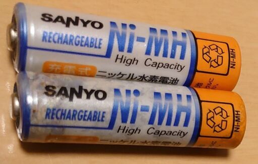 三洋電機 ニッケル水素電池 HR-3UB ジャンク