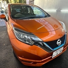 H28 日産　ノート1.2e-POWER X 走行20,600㎞...