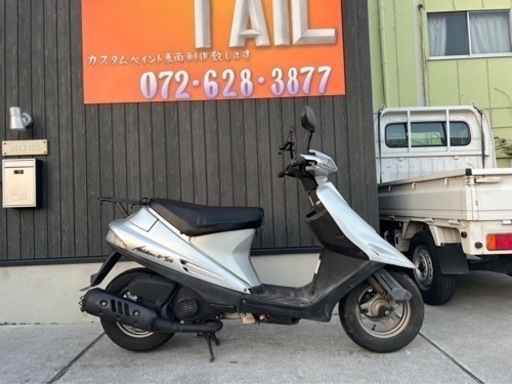 ★88000円 アドレスv100 自賠責付き　セル1 実働車　アドレス　CE13A 小型　スクーター　スズキ　アドレス