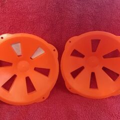 トレーニング　ディスク　オレンジ　コーン　新品　4枚✖️2セット=8枚の画像