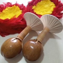 フラhula】ハワイアン楽器 ウリウリ 着脱式 セパレート型