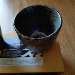 陶器製のビール&焼酎カップ  2セットの画像