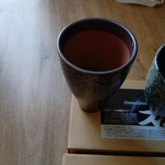 陶器製のビール&焼酎カップ  2セットの画像