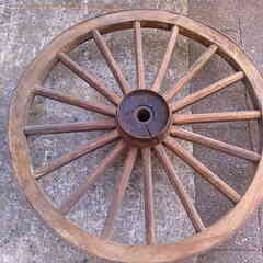 オブジェ車輪の画像