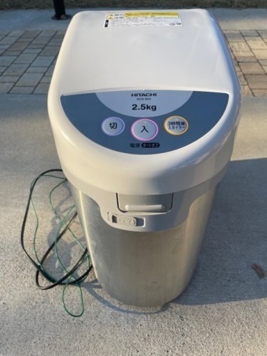 (お相手決まりました)家庭用乾燥式生ごみ処理機（室内設置型）