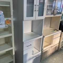 食器棚 レンジ台 中古 リサイクルショップ宮崎屋住吉店23.12.25kの画像
