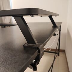 グリーンハウス クランプ式デスクスタンド GH-DKBE1-BKの画像