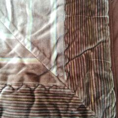 差し上げます。  敷物　フロアマット ラグ カーペット　茶系　約188cm×226cmの画像