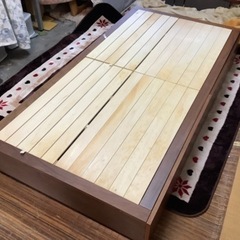 リサイクルサービス八光】幅106.5cm 無印良品 収納ベッドシングル